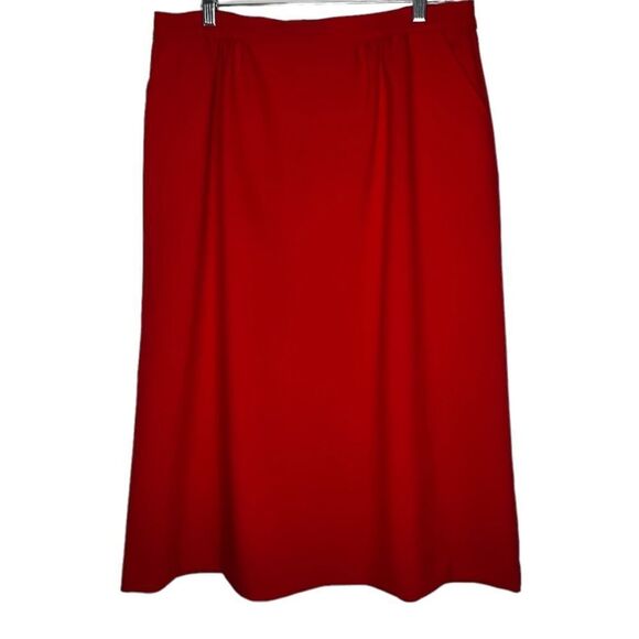 Vintage Pykettes Red‎ Skirt - Picture 1 of 6